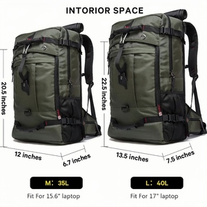 Sac à dos tactique imperméable 2025 en tissu Oxford avec fermeture éclair antivol pour l'escalade, la randonnée et les voyages en extérieur - Product Image 5