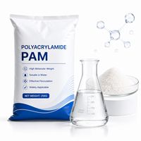 YUEDA Polyacrylamide Anionique à Charge Moyenne MW, Floculant Haute Efficacité, Poudre Pure à 99% pour le Lavage du Charbon et de la Minerai de Fer