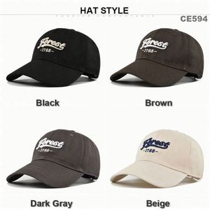 Low MOQ Custom Formal Sporty 6-Panel 3D Embroidered Baseball Cap 100% Cotton Unisex Adult <b>Hat</b> with Common Fabric - Product Image 2