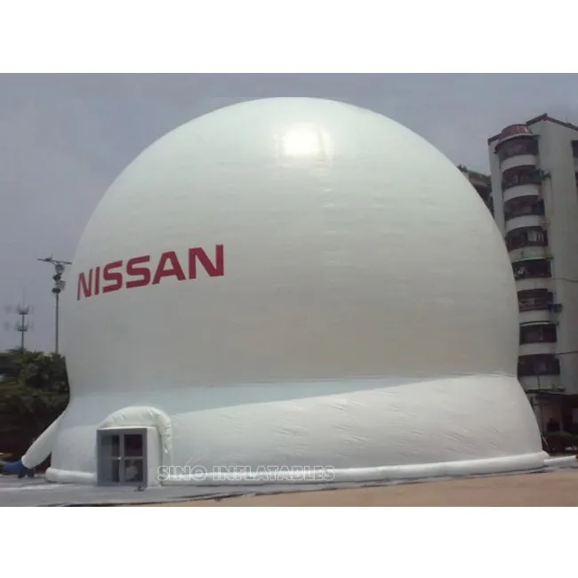 Outdoor 30メートルDia。巨大な半球ドームインフレータブルプラネタリウム投影テント水袋連行に底