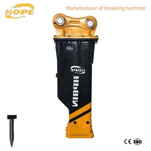Accesorio de martillo hidráulico para excavadora HOPE SB20 para demolición de puentes, minería y excavación de túneles - Product Image 3