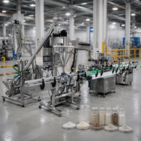 Machine de remplissage automatique de poudre pour bouteilles, doseuse de poudre d'assaisonnement, de farine, de café, de sel, de sucre et de granulés