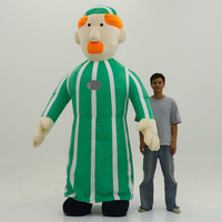 Costume de mascotte gonflable pour danse arabe, cheveux dorés, sexy, unisexe, adulte, design personnalisé