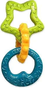 Juguete Mordedor para Cachorros, Anillo de Dentición, Juguete de Nylon con Sabor a Tocino, para Perros Pequeños de hasta 11 kg, 1 Unidad - Product Image 6