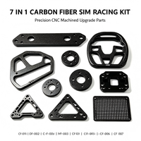 Komponen Komposit Serat Karbon 3K yang Dibuat dengan Mesin CNC Khusus Sesuai Gambar 3D, Pelat Serat Karbon Matte Glossy untuk FPV UAV RC Racing