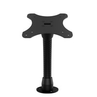 Support de tablette flexible et réglable à 360 degrés, en métal, avec col de cygne, support de bureau, capacité de 20 lb, inclinaison à 180 degrés, VESA 75/100 mm