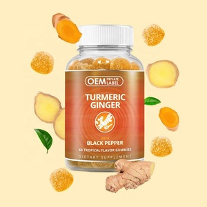 Gomitas <span class=keywords><strong>de</strong></span> Vitamina <span class=keywords><strong>de</strong></span> Alta Calidad con Jengibre, Curcumina y Biotina, Fortalecen las Defensas Inmunitarias, Mejoran la Salud <span class=keywords><strong>de</strong></span> la Piel, Gomitas <span class=keywords><strong>de</strong></span> Cúrcuma - Product Image 1
