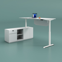 Vente en gros de tiroir de bureau d'ordinateur moderne pour direction bureau contemporain de luxe bureau debout