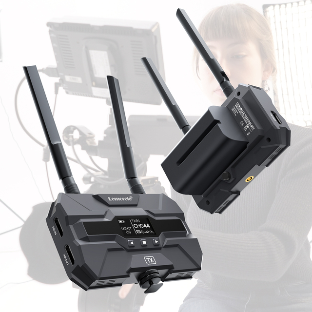 R200 Wireless HDMI Wireless Video Transmitter&Receiver Kit 656FT 1Transmitter Support 4 Receivers for Cameras Phone Computer