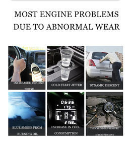 Botella de 200ml, agente protector antidesgaste para el cuidado del coche del motor, producto para reparar el tratamiento del motor de supresión de vibraciones y ruido - Product Image 6