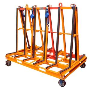 Fenghui-estante de acero personalizado para almacenamiento Industrial, estante de vidrio para transporte de hojas de vidrio, marco en L - Product Image 4