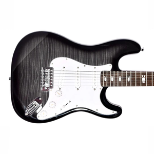 Guitarra Eléctrica Eastern Music Hardluck Kings Ultra Rare de 18 Piezas con Acabado Gris Brillante y Estuche Rígido - Product Image 5
