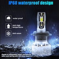Liangye Unicorn U4 Super Led ultra 6500k 12v 175w OEM ODM 3570 50000H 30W IP68 Blanco H4 H11 9005 9006 Faro LED para Auto
