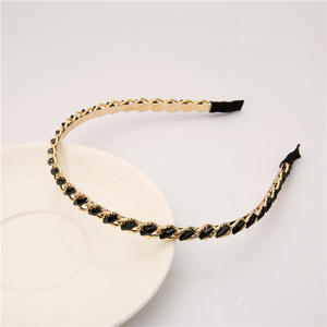 Ночной сверкающий аксессуар для волос, элегантный хрустальный ободок для девочек, потрясающий декор для волос - Product Image 2