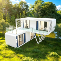 KT - Design moderne et élégant - Panneaux sandwich préfabriqués - Bâtiment modulaire en acier - Bureau portable - Mini-cabane - Conteneur habitable - Hôtel