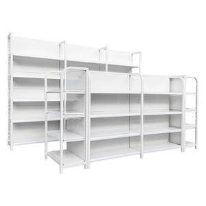 Étagère en acier réglable à 5 niveaux blanche, pour supermarché, épicerie et présentation en <span class=keywords><strong>magasin</strong></span> - Product Image 1