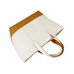 Bolsa de Mano Personalizada con Logotipo para Mujer, con Cierre de Cremallera, de Lona de Algodón Reutilizable, para Uso Diario y Regalos - Product Image 3