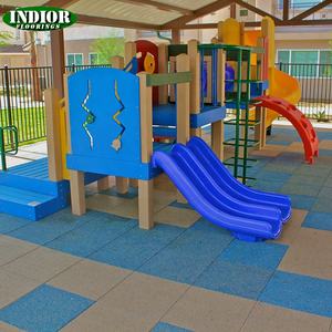 Revêtement de sol en caoutchouc EPDM <span class=keywords><strong>haute</strong></span> densité authentique 15 mm antidérapant excellent drainage pour salle de sport école champ de tir Pérou - Product Image 3