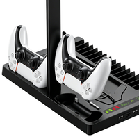 Accessoires PS5, ventilateur de refroidissement, station de charge, ventilateur de refroidissement pour console de jeu vidéo PS5 Slim, pour PS5 Pro