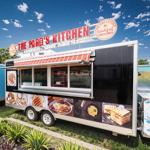 Camion de cuisine mobile pour poulet frit, camion de restauration pour pizzas et burgers, camion de <span class=keywords><strong>tacos</strong></span>, camion de café mobile, chariot de hot-dogs - Product Image 6