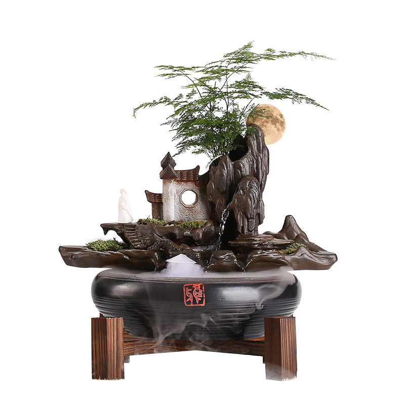 Увлажняющий атомайзер для украшения гостиной и Фонтана