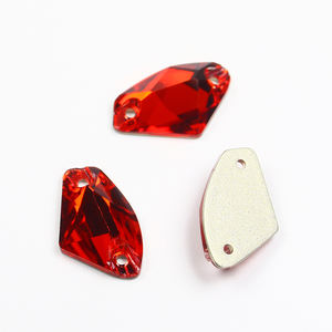 동주 14*9mm 플랫백 글라스 라인스톤 은하수 모양 크리스탈 비즈 의류 DIY 액세서리 도매 - Product Image 4