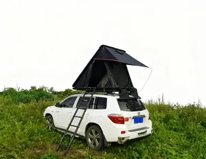 Tente de toit 4x4 tout-terrain pour voiture, style trigone, en aluminium et tissu Oxford, imperméable quatre saisons, pour 2 à 4 personnes - Offre Spéciale - Product Image 1