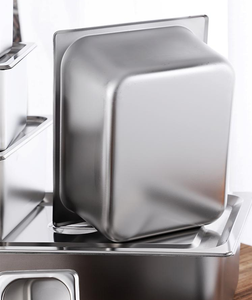 Plateau de buffet gastronorme avec couvercle perforé, équipement de gastronomie, <span class=keywords><strong>bac</strong></span> de cuisine gastronorme, <span class=keywords><strong>bac</strong></span> gastronorme en <span class=keywords><strong>inox</strong></span>, récipient gastronorme - Product Image 3