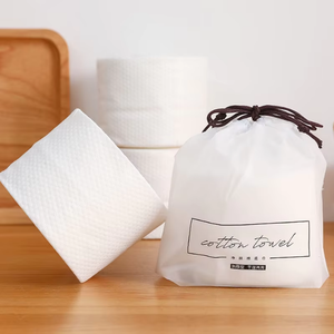 Rouleaux de tissus en coton jetables Spa Salon de coiffure Soins de beauté chauds Soins de la peau Tissu non tissé Démaquillant Serviettes jetables pour le visage - Product Image 3