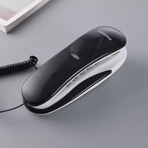 Vente en gros <span class=keywords><strong>Téléphone</strong></span> <span class=keywords><strong>mural</strong></span> filaire Trimline Slim rouge pour bureau à domicile hôtel salle de bain Communication murale <span class=keywords><strong>fixe</strong></span> - Product Image 6