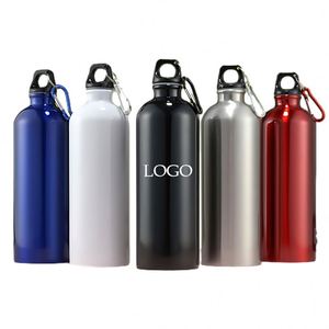 Custom Logo 500ml Aluminum Water Sports Bottle Manufacturer Blank Sublimation Bottle with Lid Screw Design <b>for</b> Outdoor Sports - Product Image 1