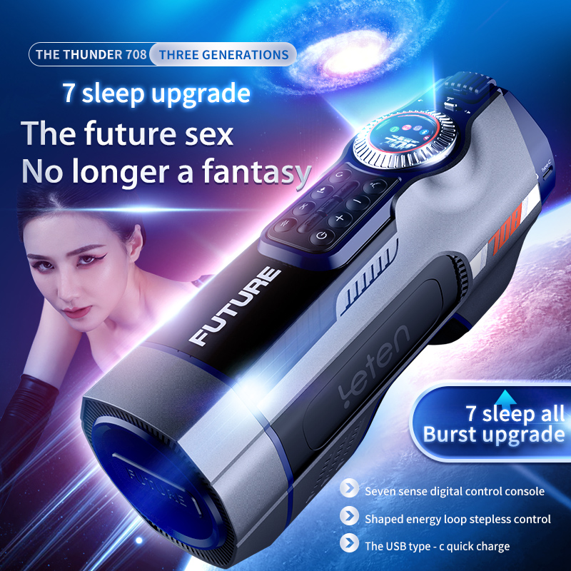 leten 708 3rd future electric heating male masturbator Best Hands Free Male Masturbators – Amovibe main image 1