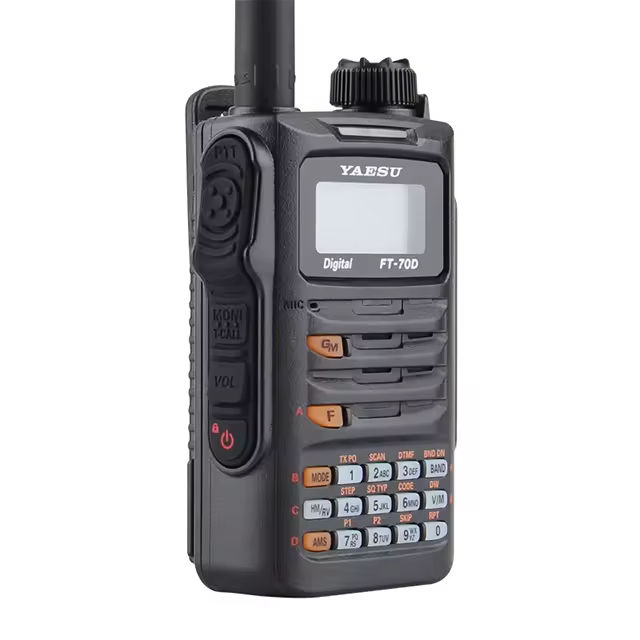 Yaesu FT-70D C4FM Portable DMR Walkie Talkie - Long Range