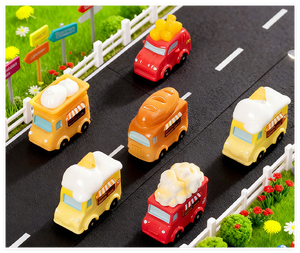 Miniature 3d Mini Pain Glacé Frites Popcorn Forme Alimentaire Figurines de Voiture Jouets pour Enfants pour Aquarium Décoration de Jardin Fée - Product Image 1