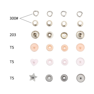 Kìm Bấm Nút T5/T8 Bán Chạy Dụng Cụ Đục Lỗ Da Dụng Cụ Bấm Nút Đinh Tán Khóa Kim Loại - Product Image 5