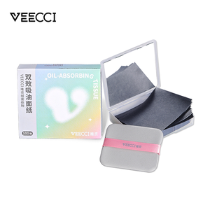 Ensemble de papier buvard d'huile portable de haute qualité 100 pièces - Product Image 2