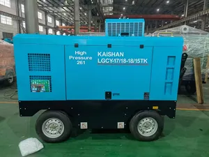 2022 Kaishan Portable Diesel Air Compressor Screw Compressor For Drilling Rig