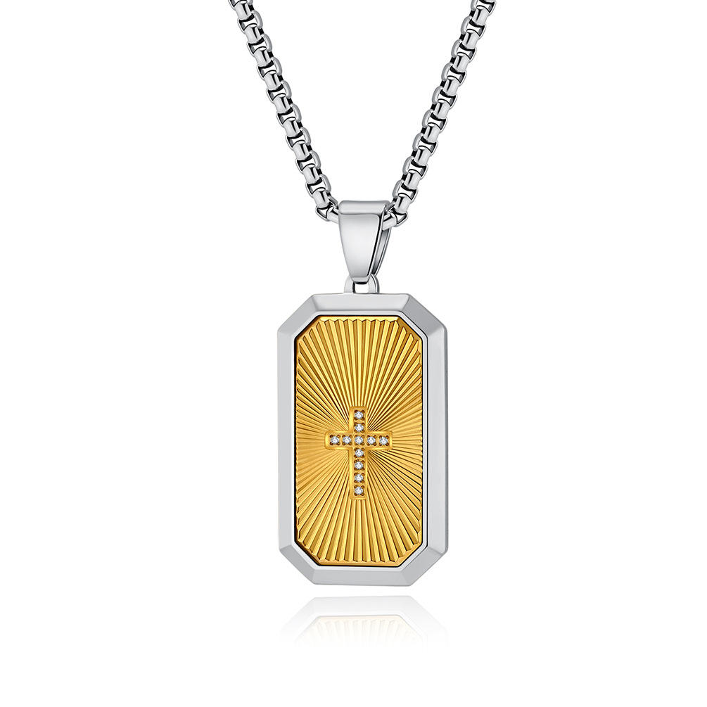 จี้เดี่ยวสีทองไม่มีโซ่