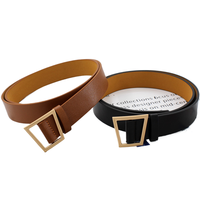 Bonne qualité Fengqi Lady géométrique trapèze pas de poinçon large populaire rétro étudiant ceinture-pièce cheveux