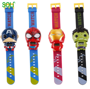 Enfants En Plastique Marvel Heroes Numérique Montre À La Main Montre-Bracelet De Dessin Animé Pour Les Enfants - Product Image 4