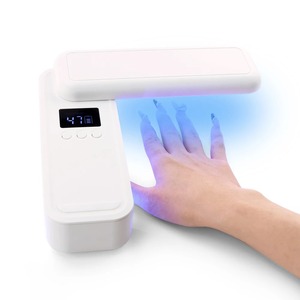 48W Cordless Rotatable UV Nail <b>Lamp</b>, Rechargeable <b>Wireless</b> Nail Dryer with UV Protection Design for Gel Polish Rhinestone Glue - Product Image 1