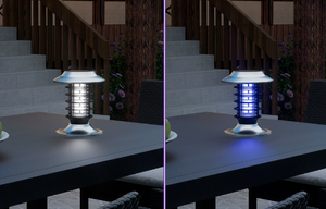 Luces Solares de Jardín Impermeables para Exteriores, Decoración de Calles, <span class=keywords><strong>Antimosquitos</strong></span>, con Fuente de Luz de Diodo Emisor de Luz - Product Image 3