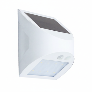 Lampada da parete solare Kolam bianca 3W 6000K 300Lm con sensore crepuscolare e di movimento (GSC 200210031) - Product Image 2