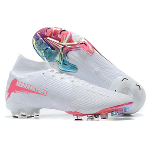 Zapatos de Fútbol Usados para Hombre, Salida de Fábrica OEM, Parte Superior de Lona Transpirable, Primavera, Verano, Otoño, Invierno, Calidad Superior, Negro <span class=keywords><strong>Cr7</strong></span> - Product Image 2