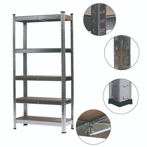 Düşük fiyat siyah 5 katlı geçmeli depolama rafları - Product Image 6