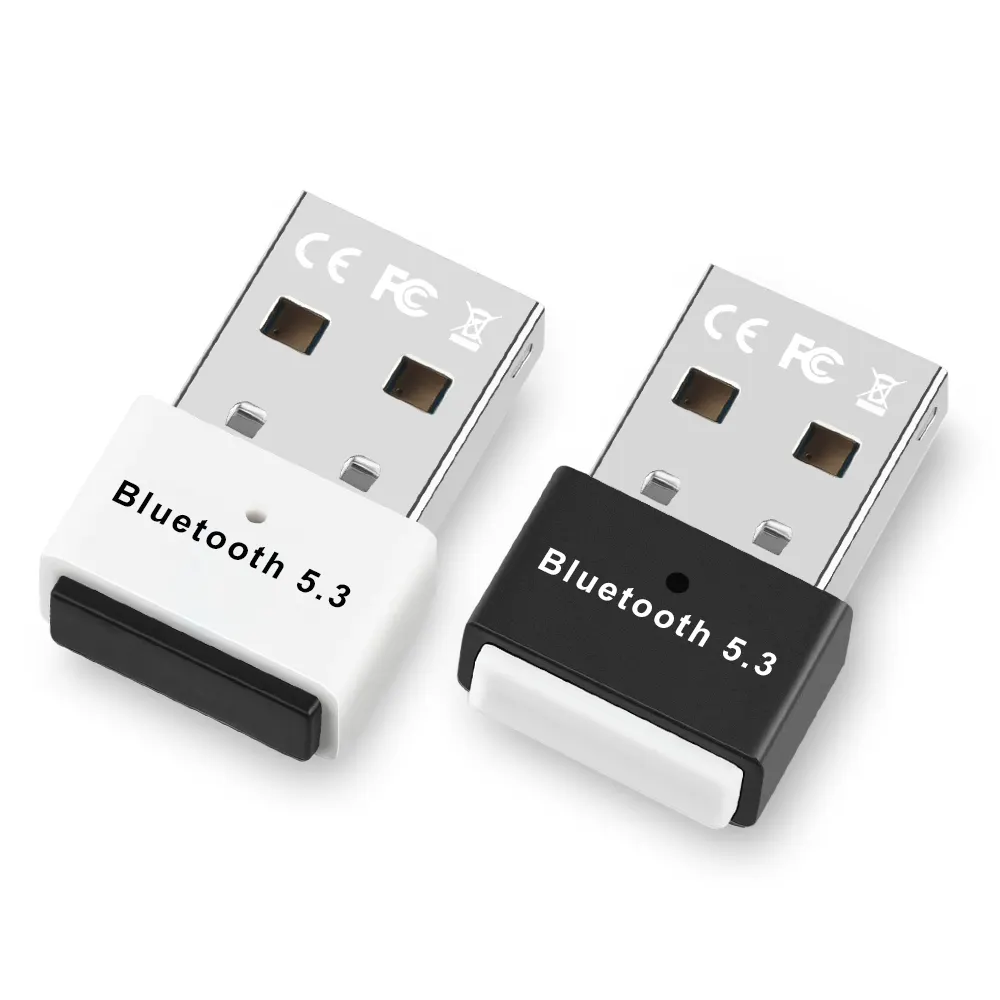 Sumber produsen Bluetooth 5.3 adaptor Dongle Usb Bluetooth Dongle untuk Laptop/Desktop