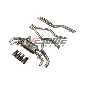 Impresionante Tubo de Escape Valvetronic SS304 para <span class=keywords><strong>BMW</strong></span> B58 G20 M340 G22 <span class=keywords><strong>M440I</strong></span> 3.0T, Silenciador Catback con Válvulas, Piezas de Rendimiento Automotriz - Product Image 2