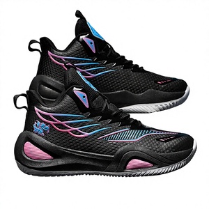 Zapatillas deportivas Mandarin Ducks para niños de 6 a 8 años y adolescentes de 15 años, con cordones delanteros y forro de malla, ideales para canchas de cemento de primaria y secundaria. - Product Image 1
