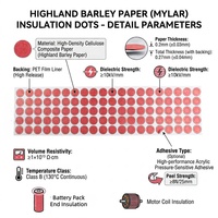 Joint d'étanchéité en papier fibre vulcanisé rouge personnalisé, auto-adhésif, résistant aux hautes températures, pour applications industrielles