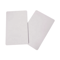 Carte NFC PVC 86*54 mm Blanche Vierge, Réimpression Intelligente de Cartes de Visite, Carte de Contrôle d'Accès NFC 13,56 Mhz